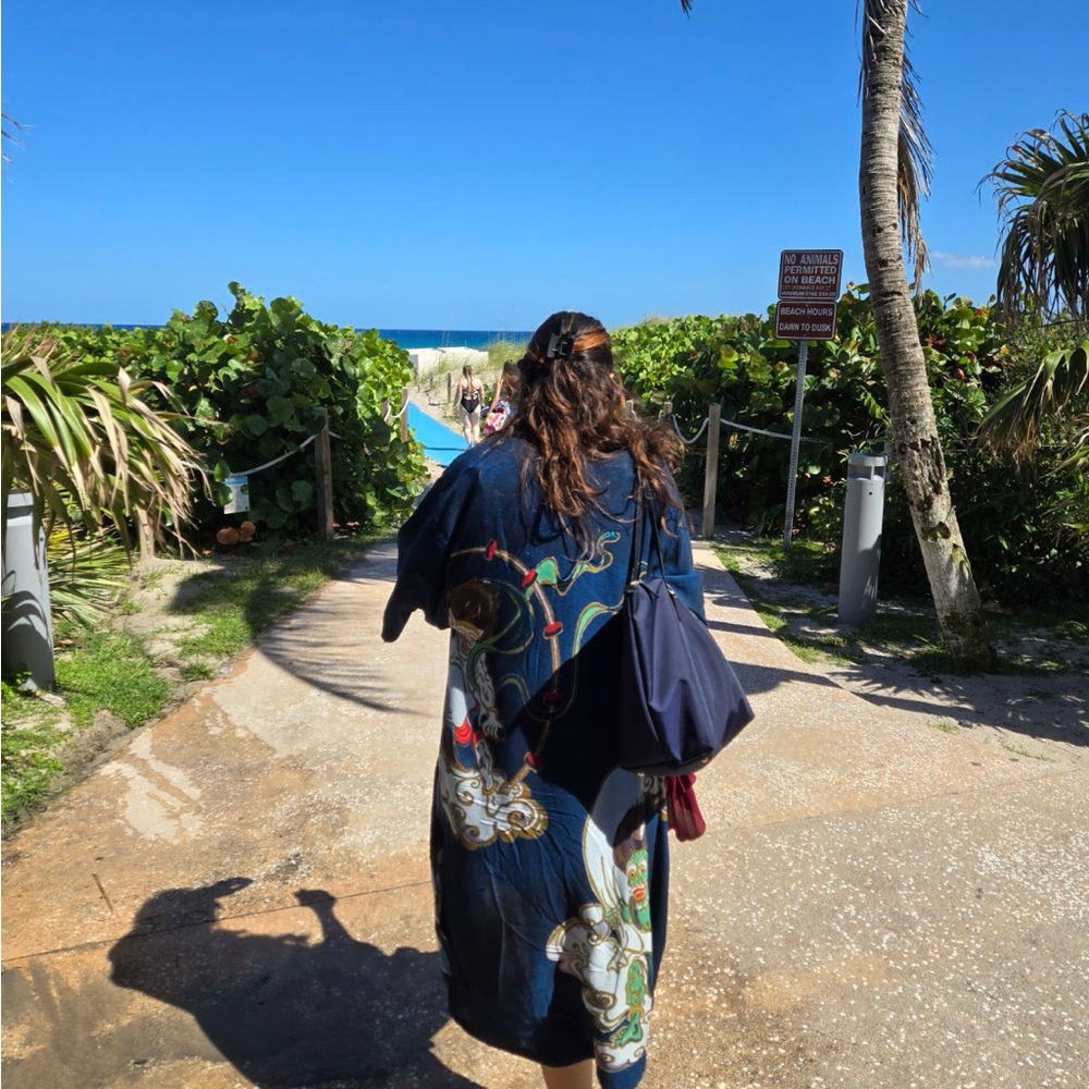 Japan Kimono robe cover up cardigan (authentic Japanese)